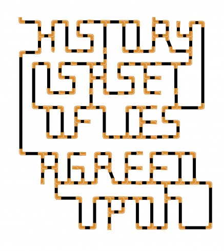 6history_is_a_lie_typeface